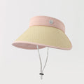 New Spring and summer Women's wide-brimmed open-top hat, a versatile face cover outdoor cycling