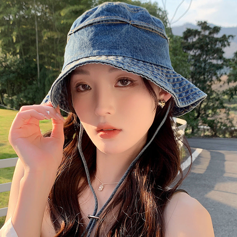 A Stylish And Adaptable Fisherman'S Hat for Women, Perfect for Outdoor Fishing And Casual Wear