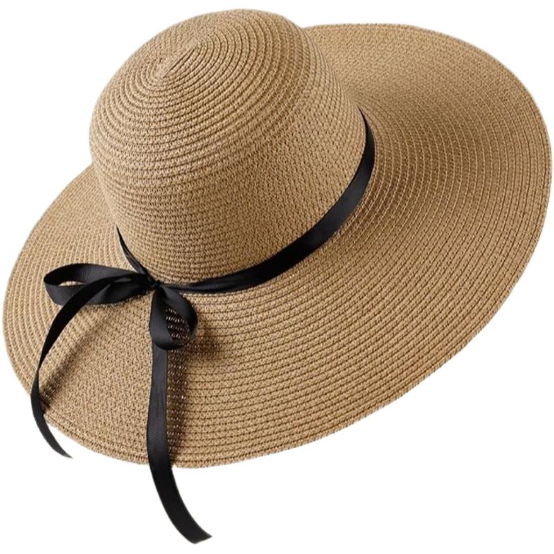 1 Women'S Wide-Brimmed Straw Hat | Summer Beach Hat | For Outdoor Activities | Light And Comfortable Fit | Spring And Summer Collection | Vacation Essentials | Breathable Fabric | Hand Wash Only